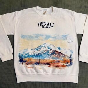 Altar'd State Denali Alaska Crewneck — XS/S — NWT